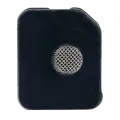 Flash Light / Power Flex Bracket With Microphone Mesh Compatible For iPhone 11 Pro Max (Silver) (10 Pack)